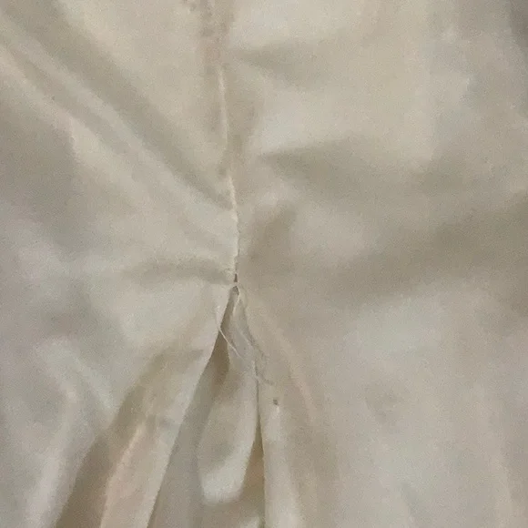 Christian Dior Vintage Elegant Cream Lace Nightgown